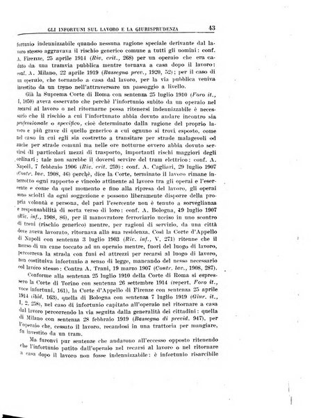 Rassegna della previdenza sociale assicurazioni e legislazione sociale, infortuni e igiene del lavoro