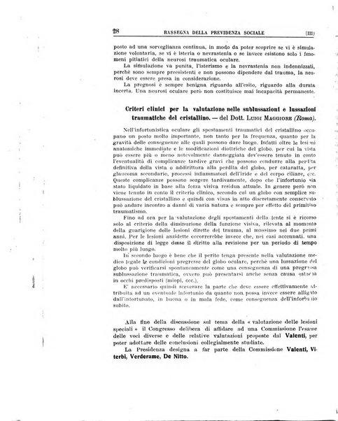 Rassegna della previdenza sociale assicurazioni e legislazione sociale, infortuni e igiene del lavoro