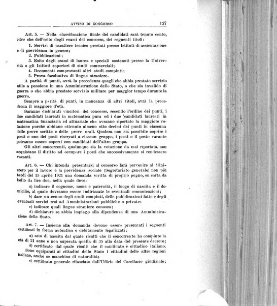 Rassegna della previdenza sociale assicurazioni e legislazione sociale, infortuni e igiene del lavoro