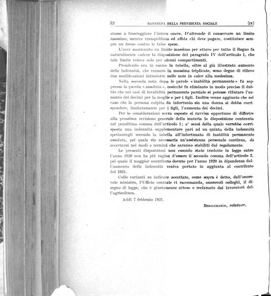 Rassegna della previdenza sociale assicurazioni e legislazione sociale, infortuni e igiene del lavoro