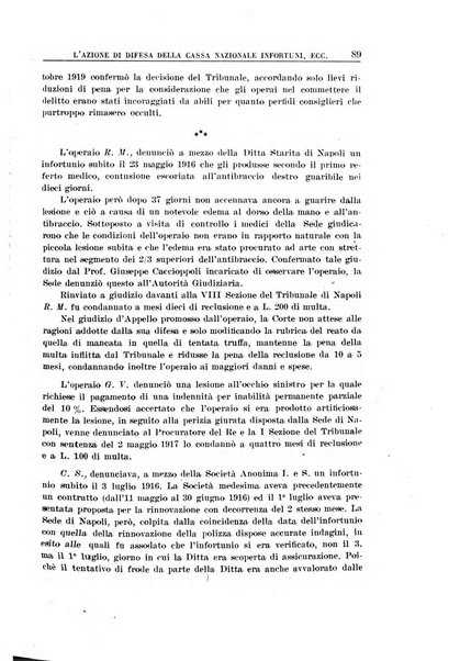 Rassegna della previdenza sociale assicurazioni e legislazione sociale, infortuni e igiene del lavoro