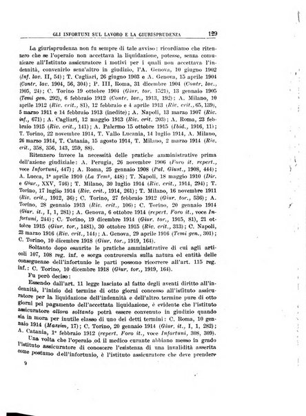 Rassegna della previdenza sociale assicurazioni e legislazione sociale, infortuni e igiene del lavoro