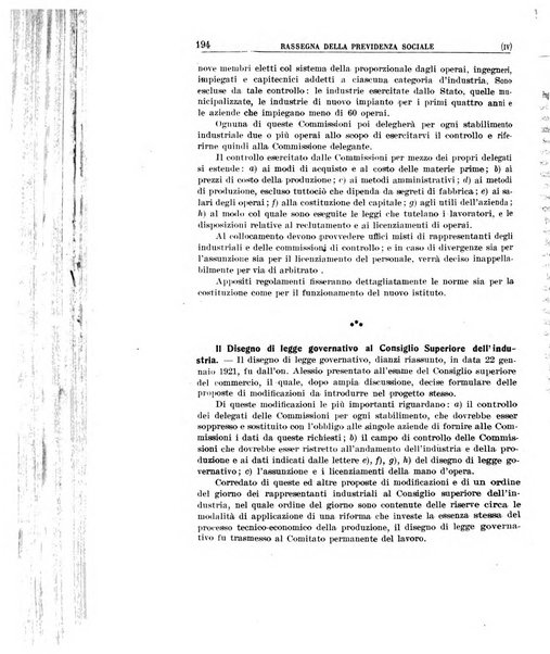 Rassegna della previdenza sociale assicurazioni e legislazione sociale, infortuni e igiene del lavoro