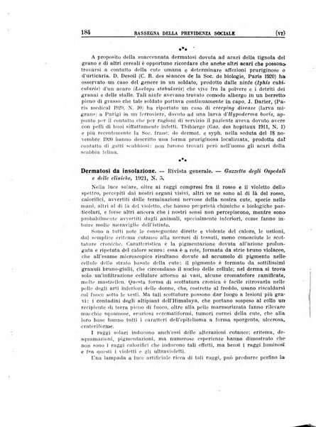 Rassegna della previdenza sociale assicurazioni e legislazione sociale, infortuni e igiene del lavoro