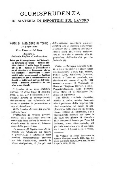 Rassegna della previdenza sociale assicurazioni e legislazione sociale, infortuni e igiene del lavoro