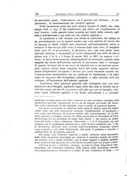 Rassegna della previdenza sociale assicurazioni e legislazione sociale, infortuni e igiene del lavoro