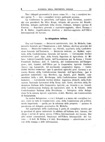 Rassegna della previdenza sociale assicurazioni e legislazione sociale, infortuni e igiene del lavoro