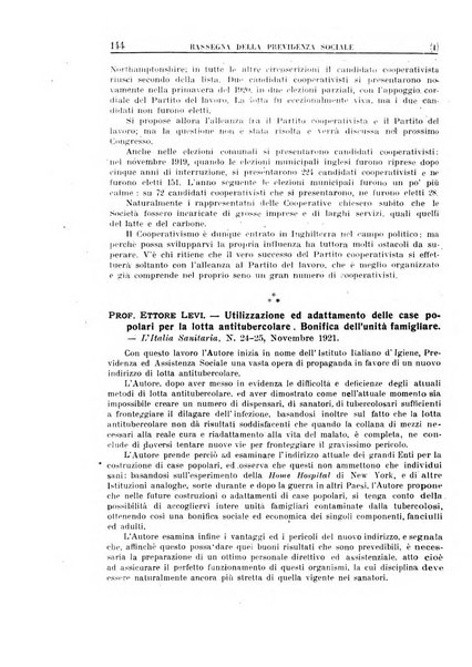 Rassegna della previdenza sociale assicurazioni e legislazione sociale, infortuni e igiene del lavoro