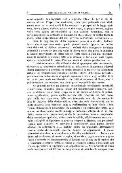 Rassegna della previdenza sociale assicurazioni e legislazione sociale, infortuni e igiene del lavoro