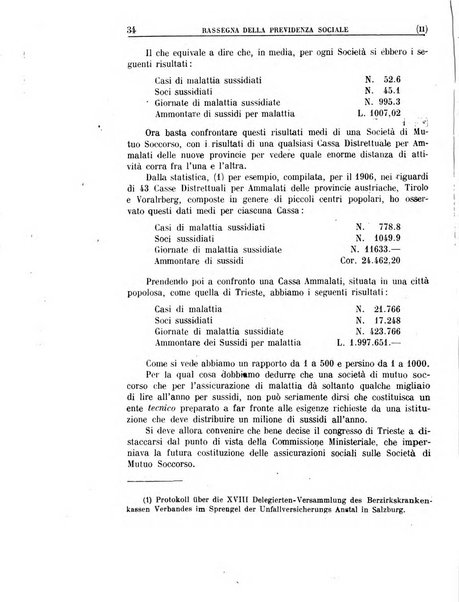 Rassegna della previdenza sociale assicurazioni e legislazione sociale, infortuni e igiene del lavoro