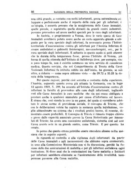 Rassegna della previdenza sociale assicurazioni e legislazione sociale, infortuni e igiene del lavoro