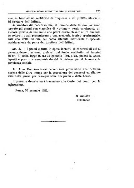 Rassegna della previdenza sociale assicurazioni e legislazione sociale, infortuni e igiene del lavoro