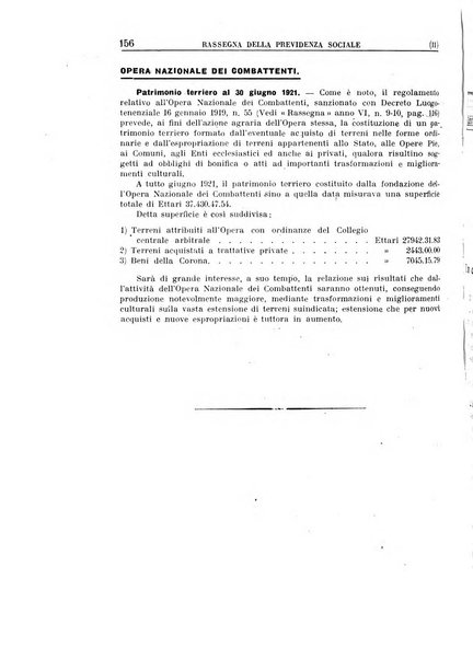 Rassegna della previdenza sociale assicurazioni e legislazione sociale, infortuni e igiene del lavoro