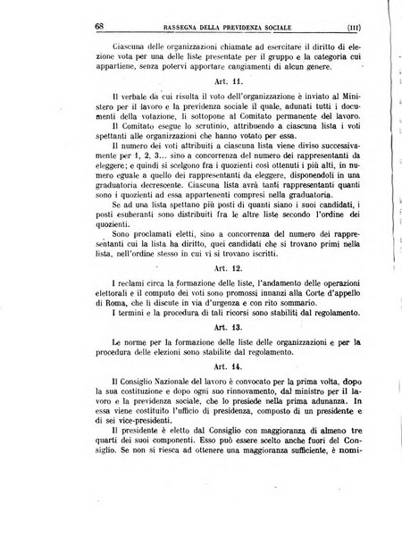 Rassegna della previdenza sociale assicurazioni e legislazione sociale, infortuni e igiene del lavoro