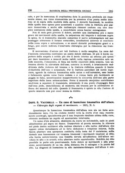 Rassegna della previdenza sociale assicurazioni e legislazione sociale, infortuni e igiene del lavoro