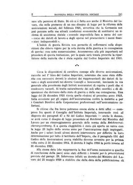 Rassegna della previdenza sociale assicurazioni e legislazione sociale, infortuni e igiene del lavoro