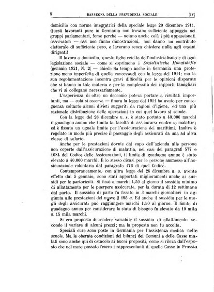 Rassegna della previdenza sociale assicurazioni e legislazione sociale, infortuni e igiene del lavoro