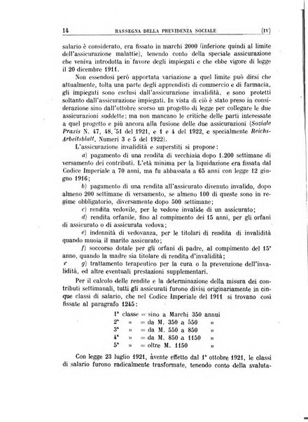 Rassegna della previdenza sociale assicurazioni e legislazione sociale, infortuni e igiene del lavoro