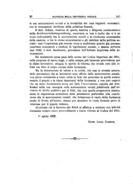 Rassegna della previdenza sociale assicurazioni e legislazione sociale, infortuni e igiene del lavoro