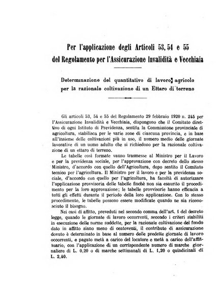 Rassegna della previdenza sociale assicurazioni e legislazione sociale, infortuni e igiene del lavoro