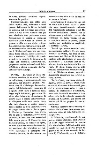 Rassegna della previdenza sociale assicurazioni e legislazione sociale, infortuni e igiene del lavoro