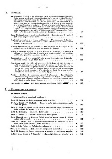 Rassegna della previdenza sociale assicurazioni e legislazione sociale, infortuni e igiene del lavoro