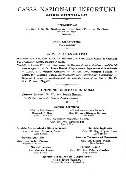 Rassegna della previdenza sociale assicurazioni e legislazione sociale, infortuni e igiene del lavoro