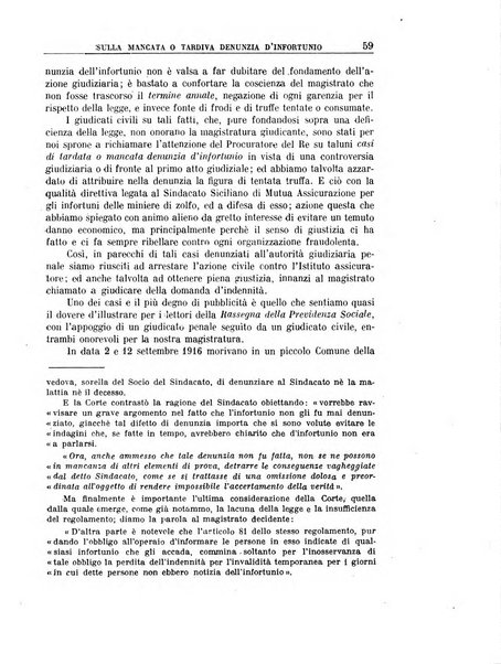 Rassegna della previdenza sociale assicurazioni e legislazione sociale, infortuni e igiene del lavoro