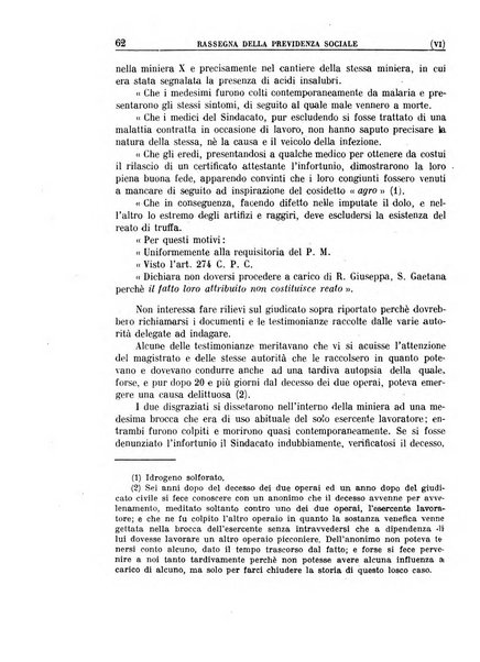 Rassegna della previdenza sociale assicurazioni e legislazione sociale, infortuni e igiene del lavoro