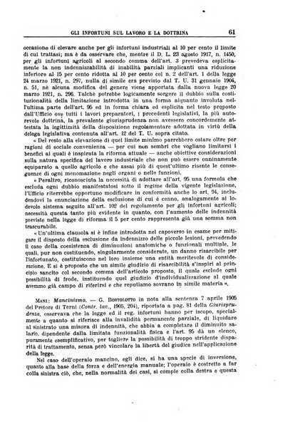 Rassegna della previdenza sociale assicurazioni e legislazione sociale, infortuni e igiene del lavoro