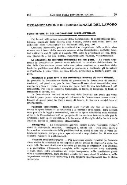 Rassegna della previdenza sociale assicurazioni e legislazione sociale, infortuni e igiene del lavoro