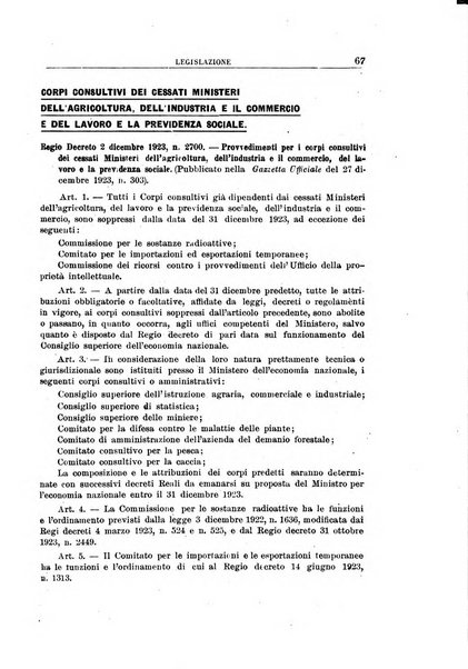 Rassegna della previdenza sociale assicurazioni e legislazione sociale, infortuni e igiene del lavoro