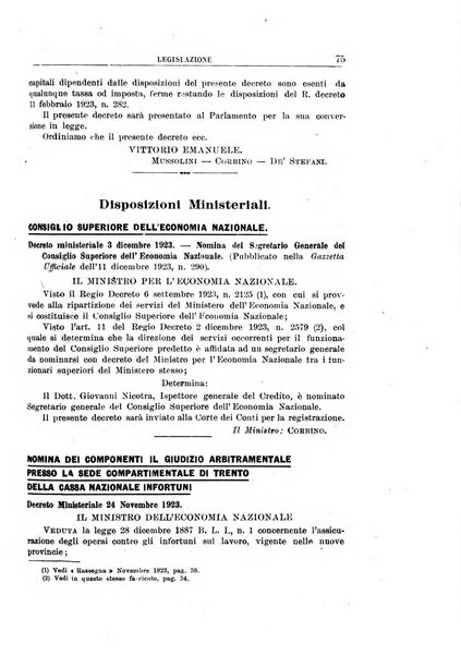 Rassegna della previdenza sociale assicurazioni e legislazione sociale, infortuni e igiene del lavoro