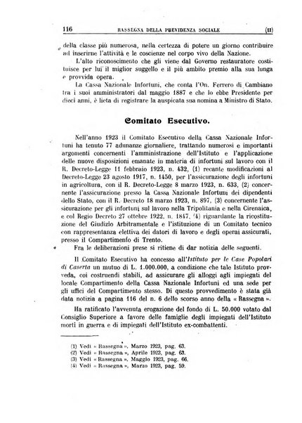 Rassegna della previdenza sociale assicurazioni e legislazione sociale, infortuni e igiene del lavoro