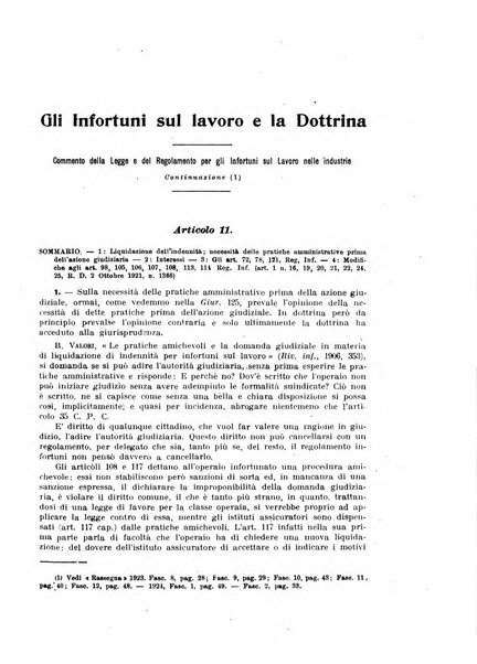 Rassegna della previdenza sociale assicurazioni e legislazione sociale, infortuni e igiene del lavoro