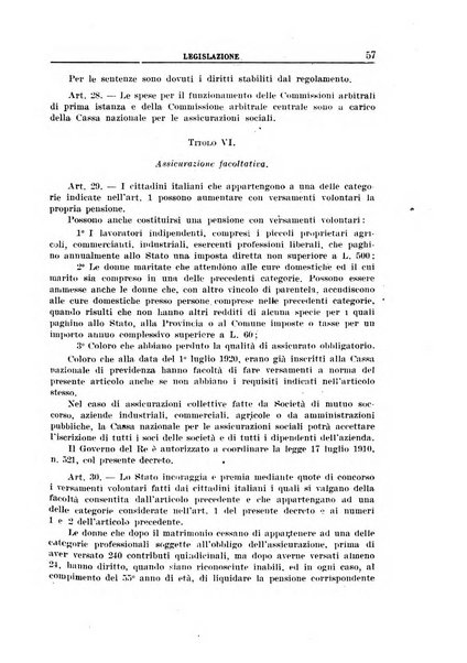 Rassegna della previdenza sociale assicurazioni e legislazione sociale, infortuni e igiene del lavoro