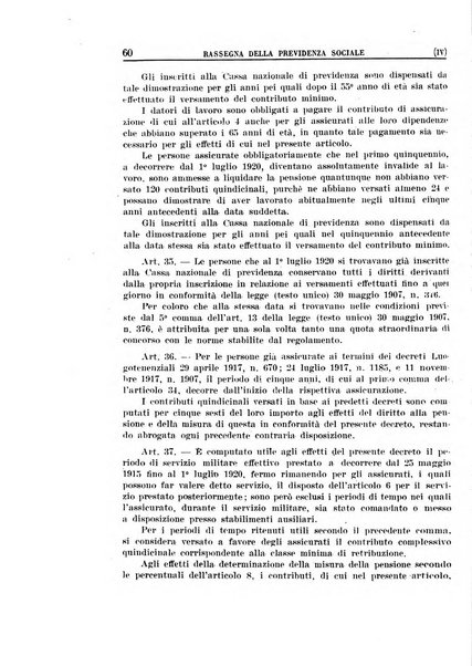 Rassegna della previdenza sociale assicurazioni e legislazione sociale, infortuni e igiene del lavoro