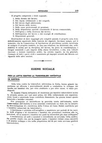 Rassegna della previdenza sociale assicurazioni e legislazione sociale, infortuni e igiene del lavoro