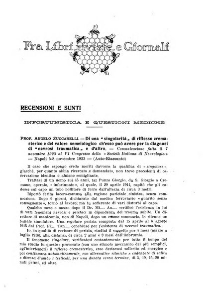 Rassegna della previdenza sociale assicurazioni e legislazione sociale, infortuni e igiene del lavoro