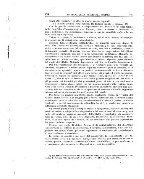 Rassegna della previdenza sociale assicurazioni e legislazione sociale, infortuni e igiene del lavoro