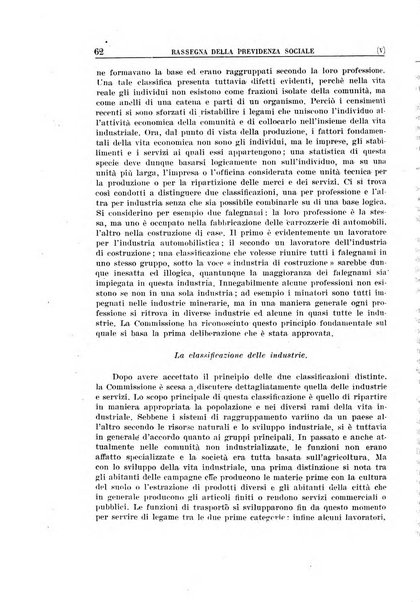 Rassegna della previdenza sociale assicurazioni e legislazione sociale, infortuni e igiene del lavoro