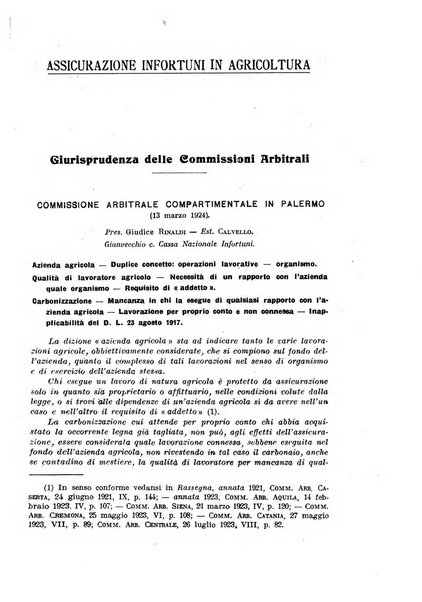 Rassegna della previdenza sociale assicurazioni e legislazione sociale, infortuni e igiene del lavoro