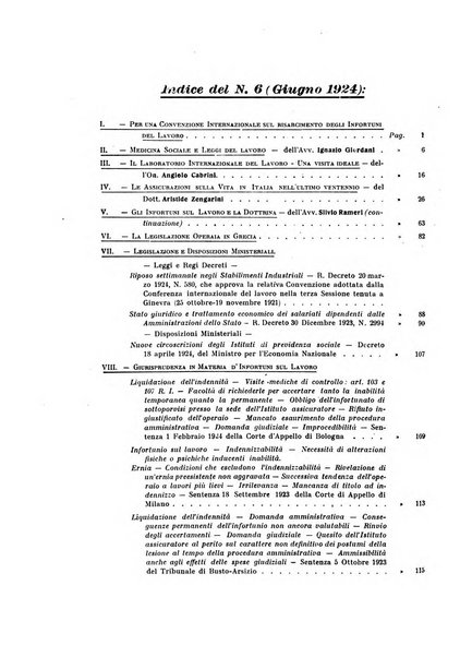 Rassegna della previdenza sociale assicurazioni e legislazione sociale, infortuni e igiene del lavoro