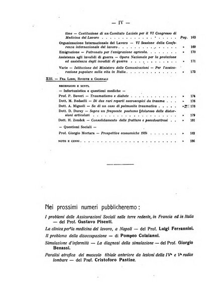 Rassegna della previdenza sociale assicurazioni e legislazione sociale, infortuni e igiene del lavoro