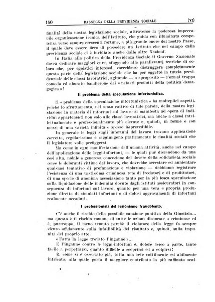 Rassegna della previdenza sociale assicurazioni e legislazione sociale, infortuni e igiene del lavoro