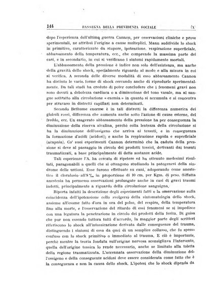 Rassegna della previdenza sociale assicurazioni e legislazione sociale, infortuni e igiene del lavoro