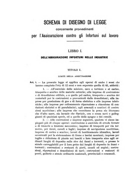 Rassegna della previdenza sociale assicurazioni e legislazione sociale, infortuni e igiene del lavoro