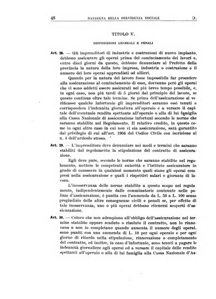 Rassegna della previdenza sociale assicurazioni e legislazione sociale, infortuni e igiene del lavoro