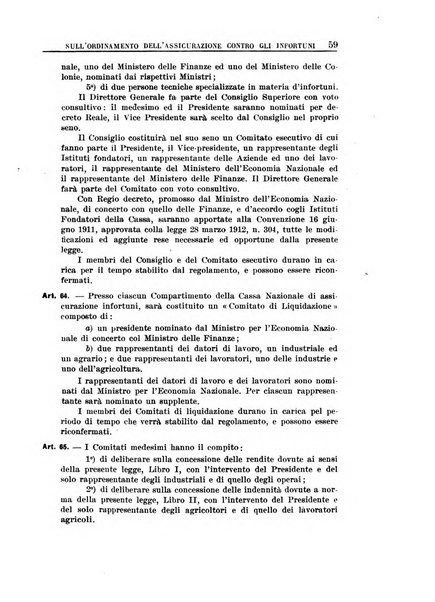 Rassegna della previdenza sociale assicurazioni e legislazione sociale, infortuni e igiene del lavoro