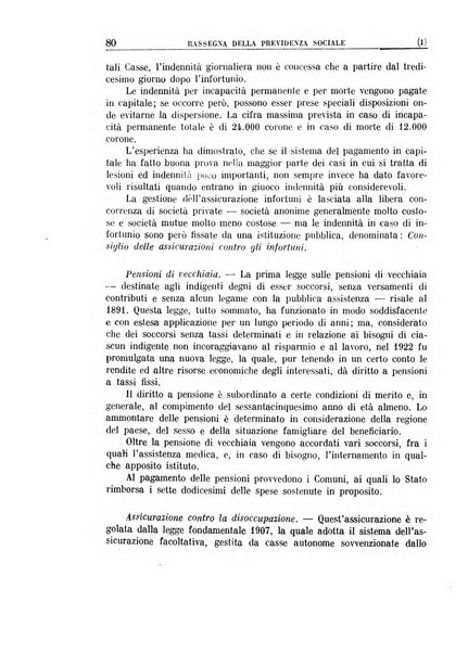 Rassegna della previdenza sociale assicurazioni e legislazione sociale, infortuni e igiene del lavoro